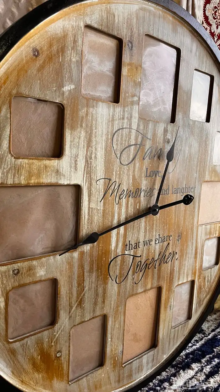 ساعة ساعه كبيره جداريه 1