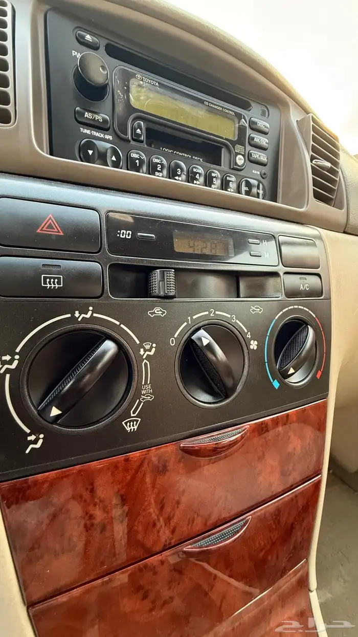 كورولا 2006 بوكس مخزن مالك اول قير عادي 75