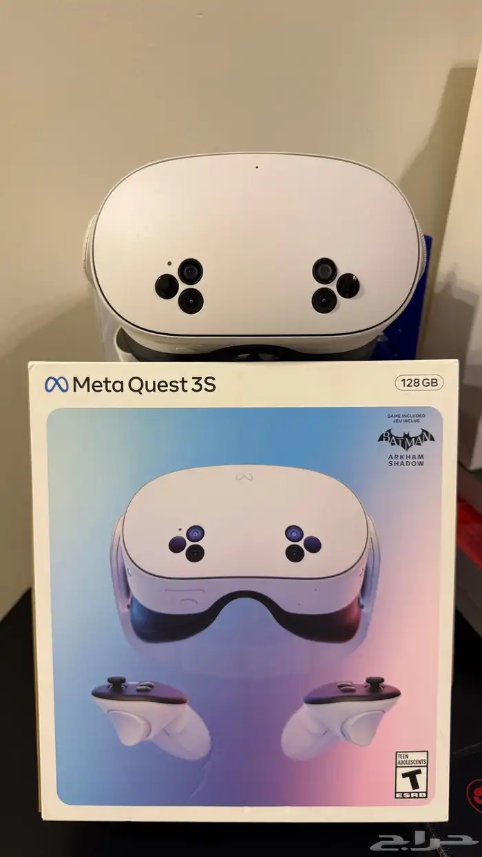 نظاره الواقع الافتراضي ميتا كويست 3s 0