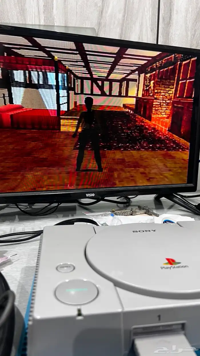 بلايستيشن 1 معدل ببيكوستيشن مع مدخل HD 81