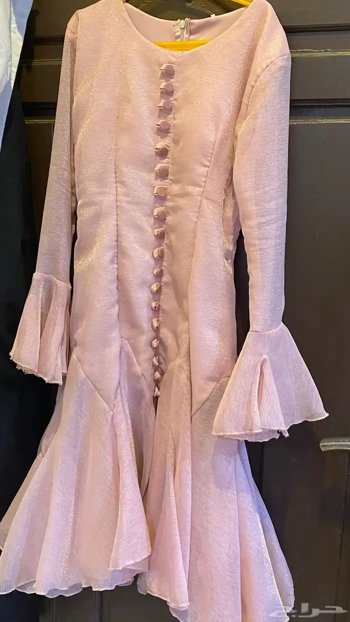 فستان وردي للبيع 0