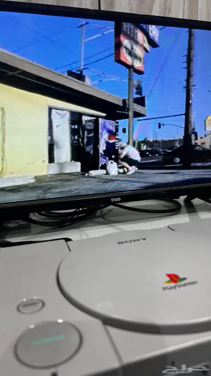 بلايستيشن 1 معدل ببيكوستيشن مع مدخل HD 51