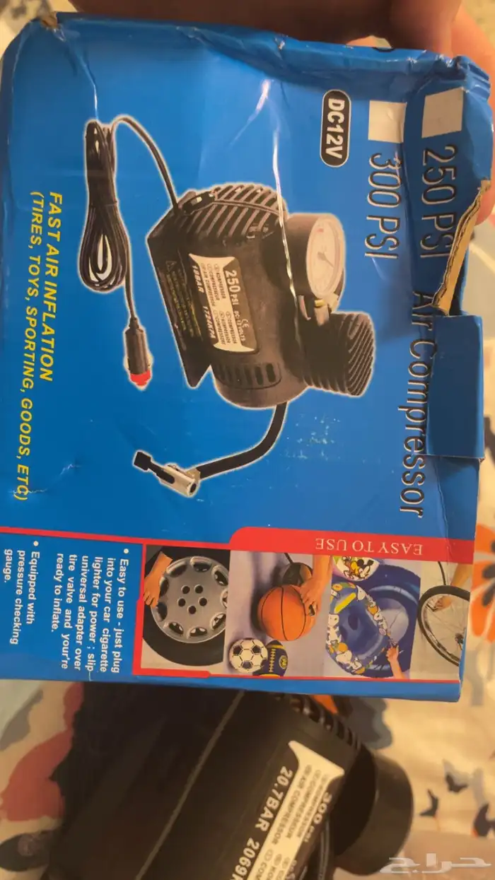 منفاخ سيارات كرة قدم دراجات هوائية 1