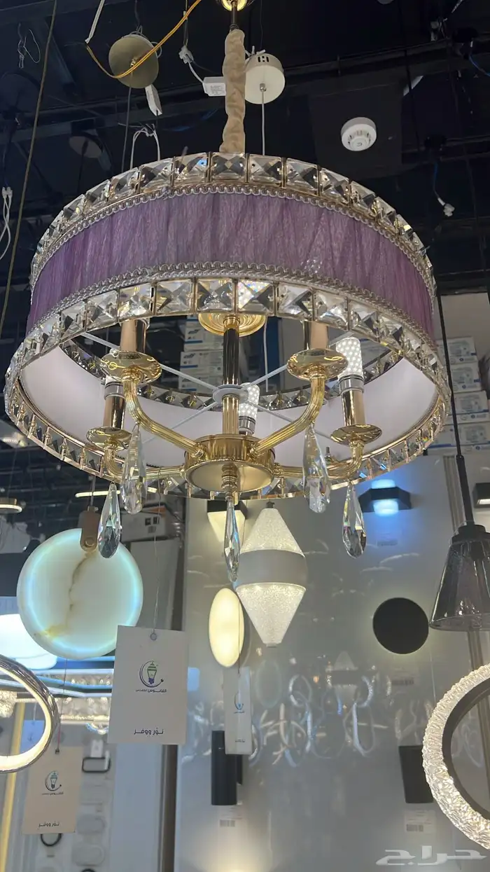 نجف ثريات اباليك 73