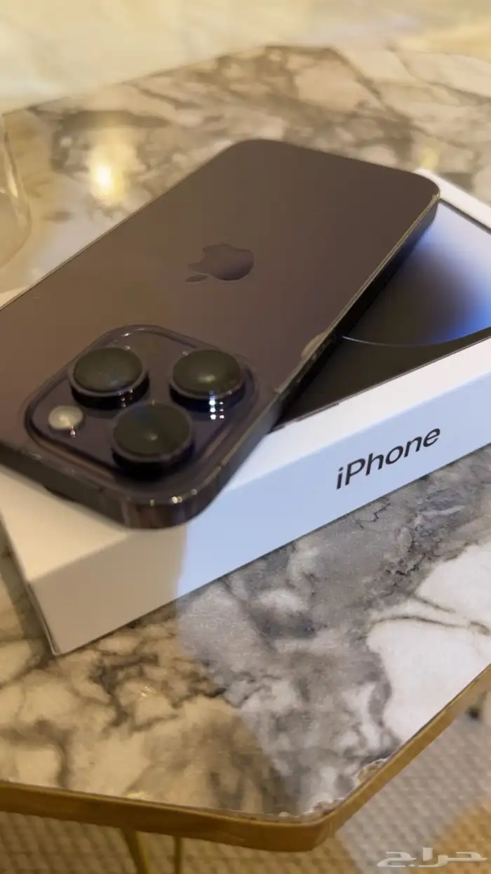 ايفون 14 بور 256 جيجا نظيف جدا  غير مفكوك 3