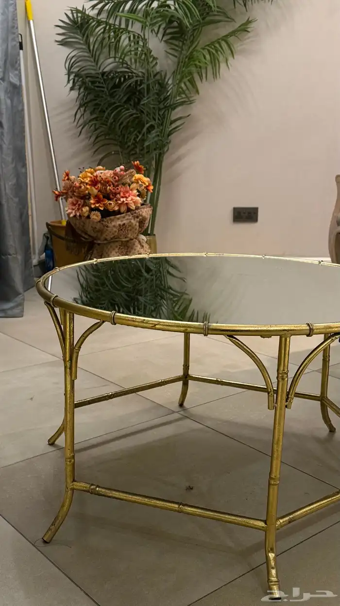 طاولة دائرية للقهوة حجم حلو لمتوسط المجلس 2