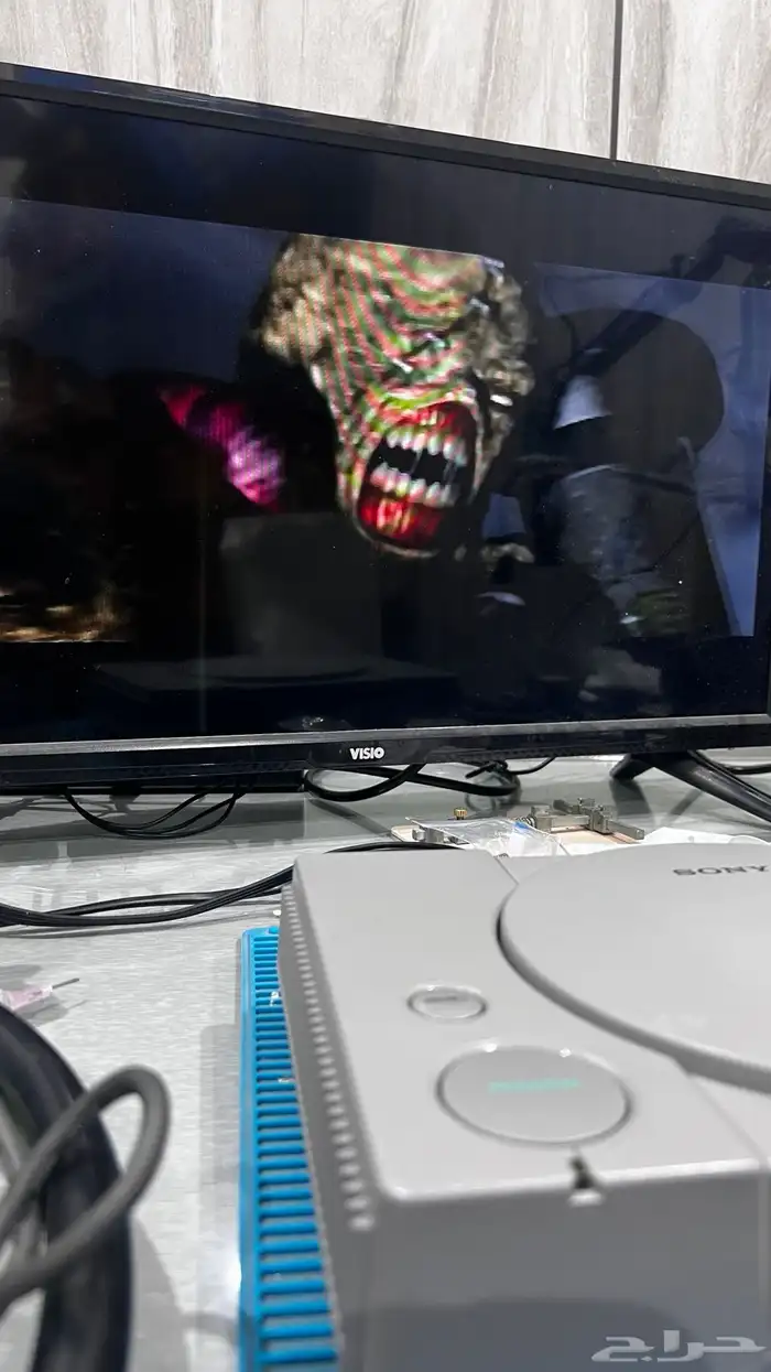 بلايستيشن 1 معدل ببيكوستيشن مع مدخل HD 72