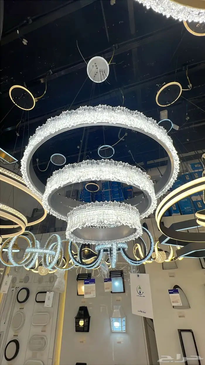 نجف ثريات اباليك 74