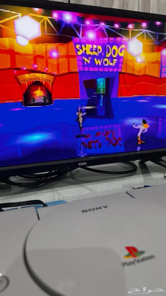 بلايستيشن 1 معدل ببيكوستيشن مع مدخل HD 47