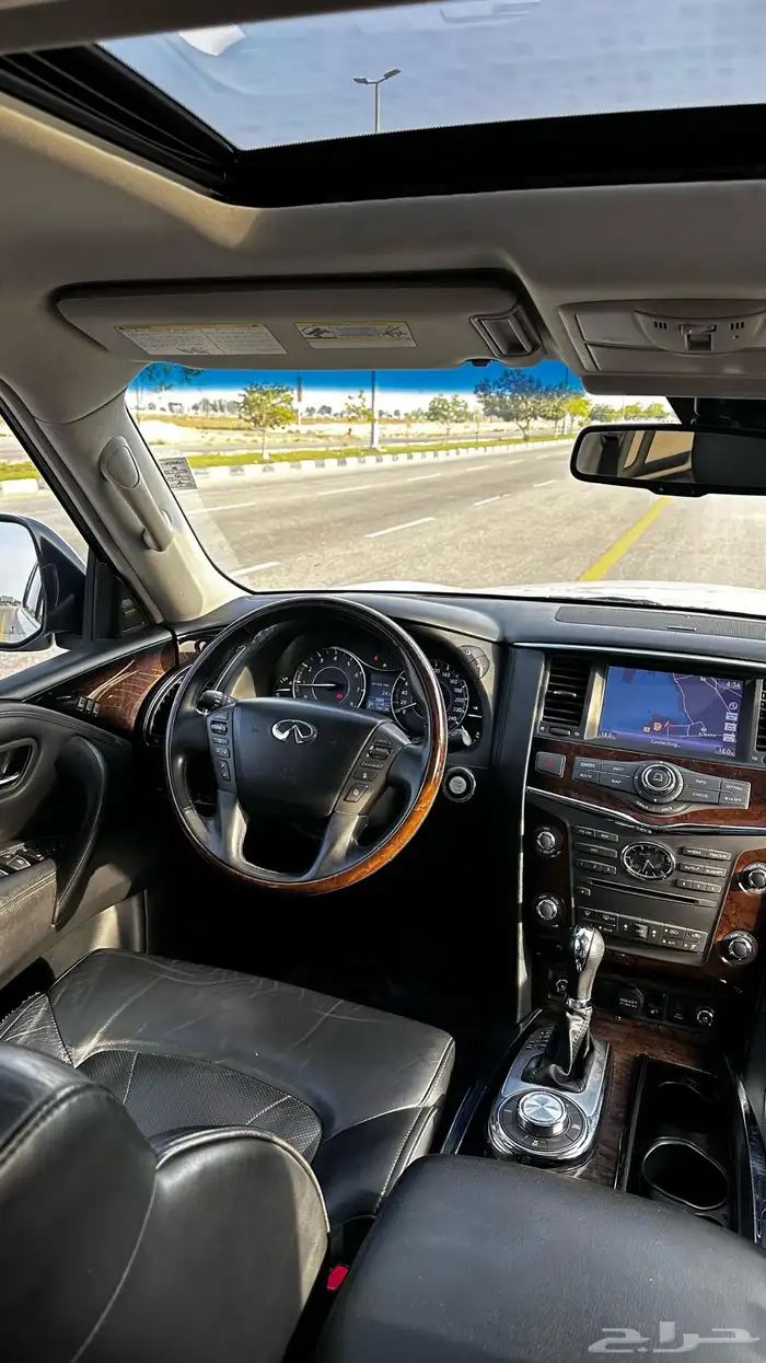 إنفينيتي QX80 موديل 2014 - فل كامل - 8 سلندر 17