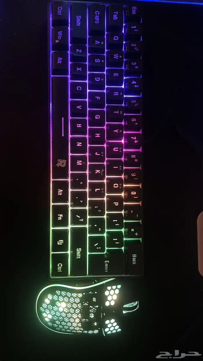 كيبورد ماوس بطاريه شحن 0