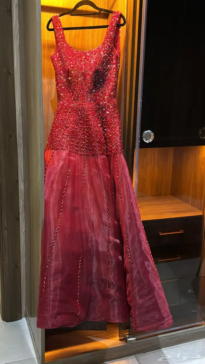 فستان سهره احمر 2