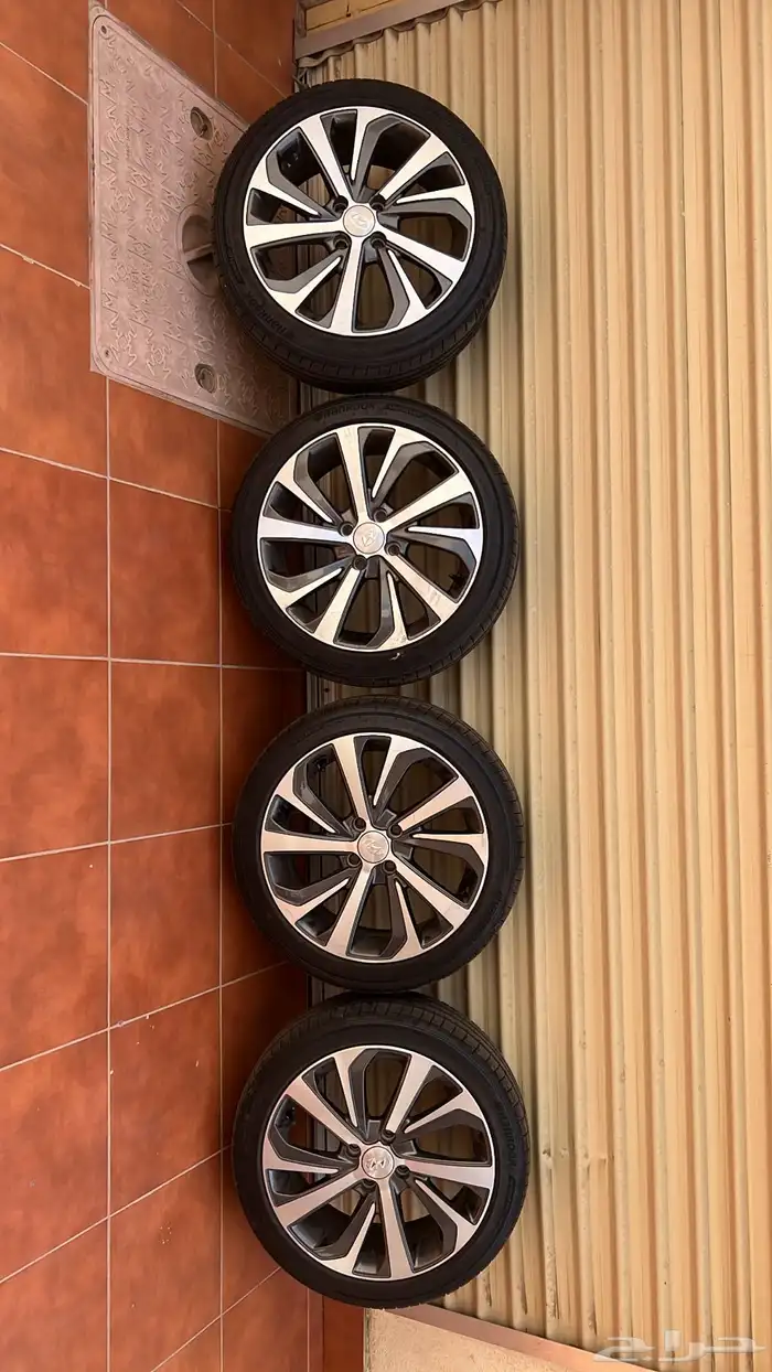 جنوط اكسنت مقاس 16 بالكفرات 0