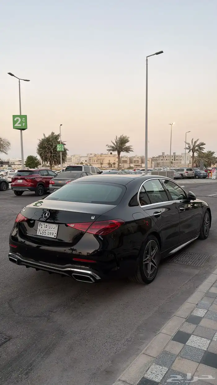 مرسيدس C200 2022 ممشى قليل وسعر مناسب للجميع 3