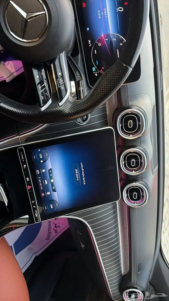 مرسيدس C200 2022 ممشى قليل وسعر مناسب للجميع 12