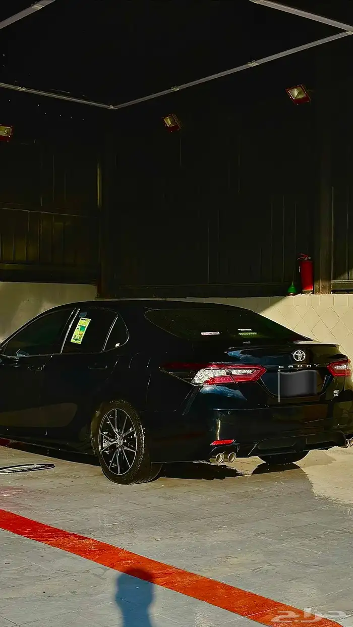 كامري 2021 سبورت اسود 2