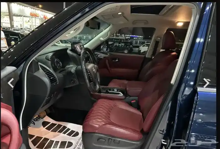 نيسان باترول بلاتينيوم موديل 2024 فل كامل 8 سلندر 12