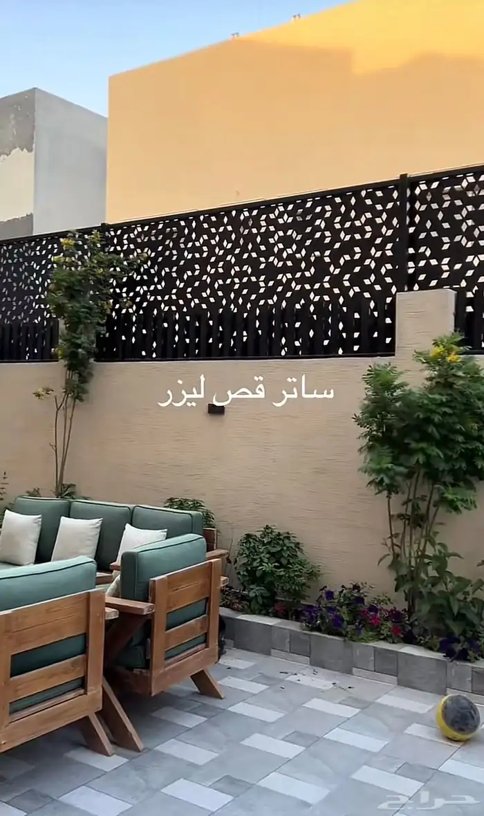 سواتر قص ليزر ومظلات ليزر 5