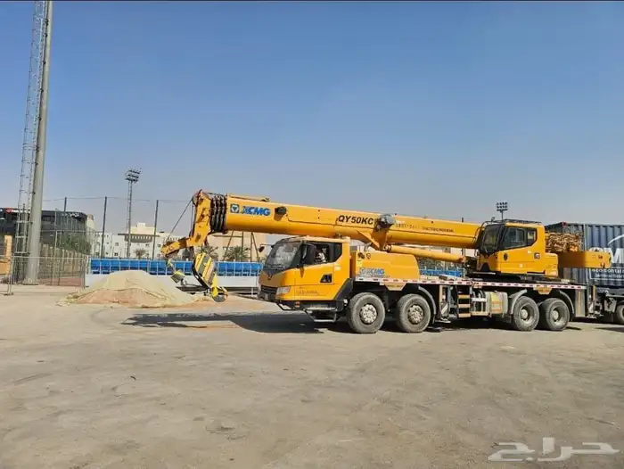 تأجير رافعه كرين ونش بوم ترك بجميع انواعها 2