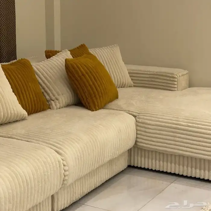 كنب زاويه حرف ال مديل أمريكي فخم 1