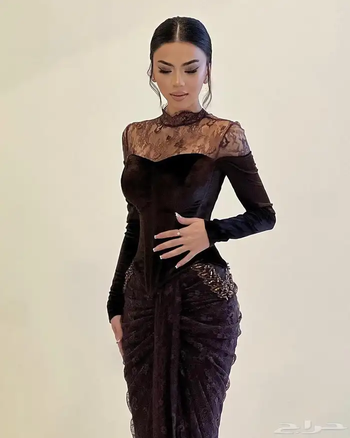 فستان مناسبات شتوي وصيفي نشحن لكافه مدن المملكة 7