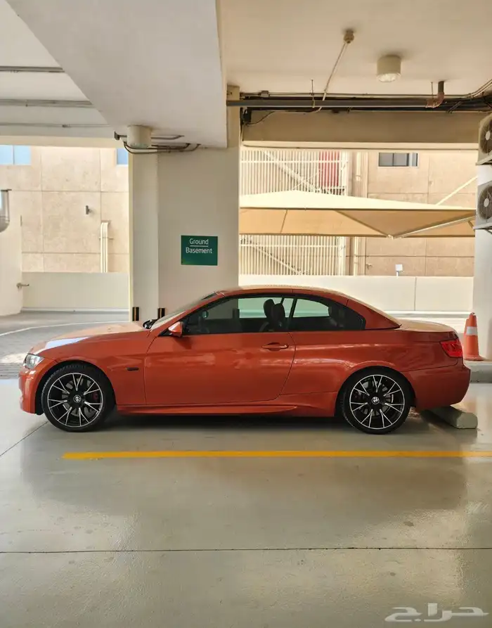 bmw 335i e93 مخزن ولوحة مميزه 2