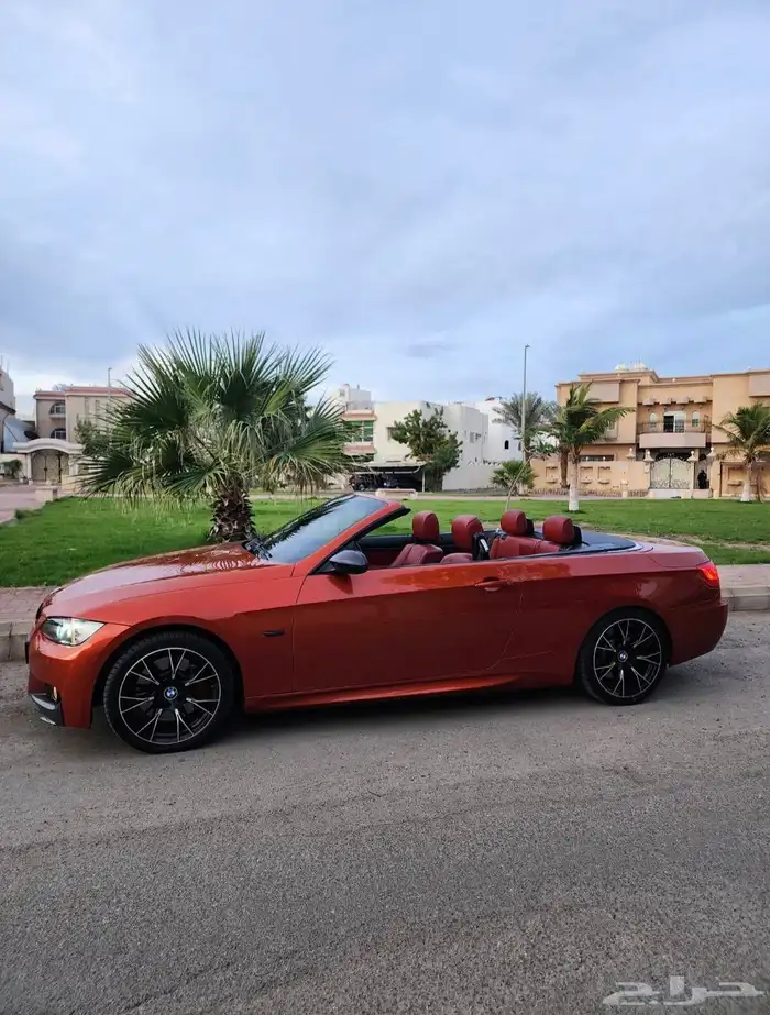 bmw 335i e93 مخزن ولوحة مميزه 0