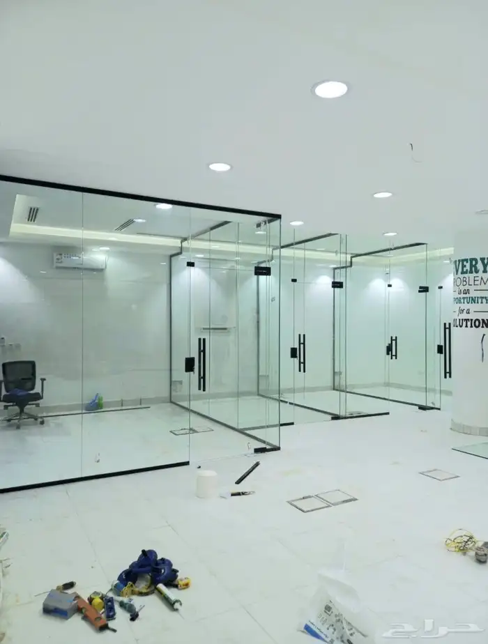 أبواب مكاتب زجاج سكوريت 0