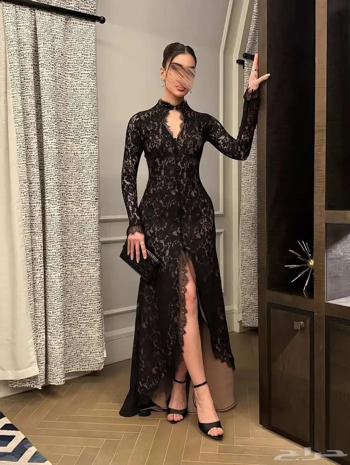 فستان مناسبات شتوي وصيفي نشحن لكافه مدن المملكة 6