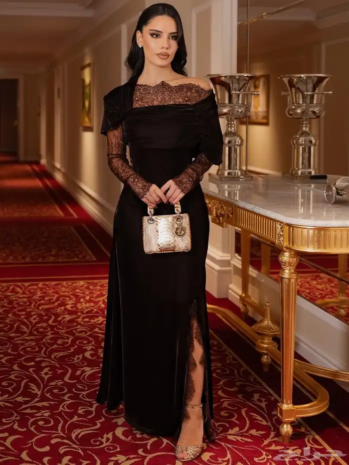 فستان مناسبات شتوي وصيفي نشحن لكافه مدن المملكة 20