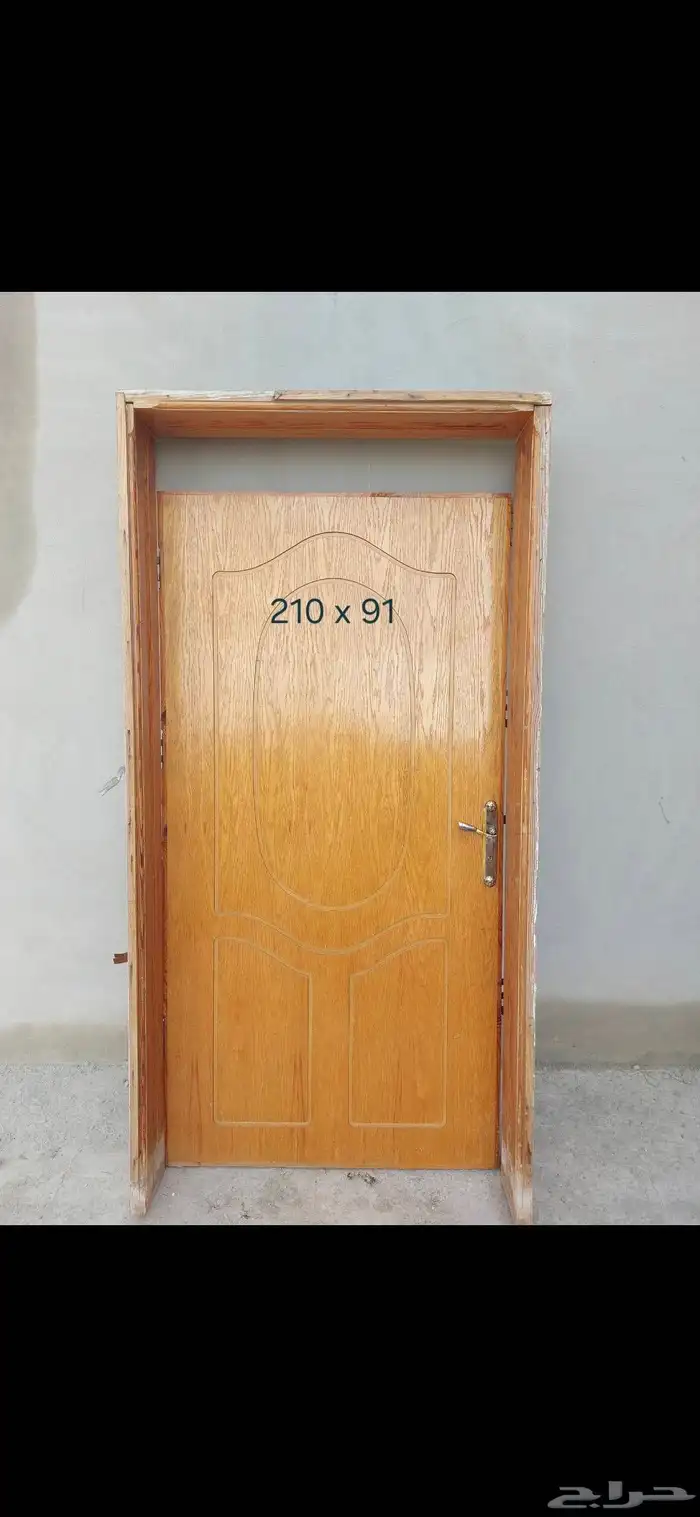 بيبان خشب نظيفه عدد ( 2 ) مع الحلوق 1