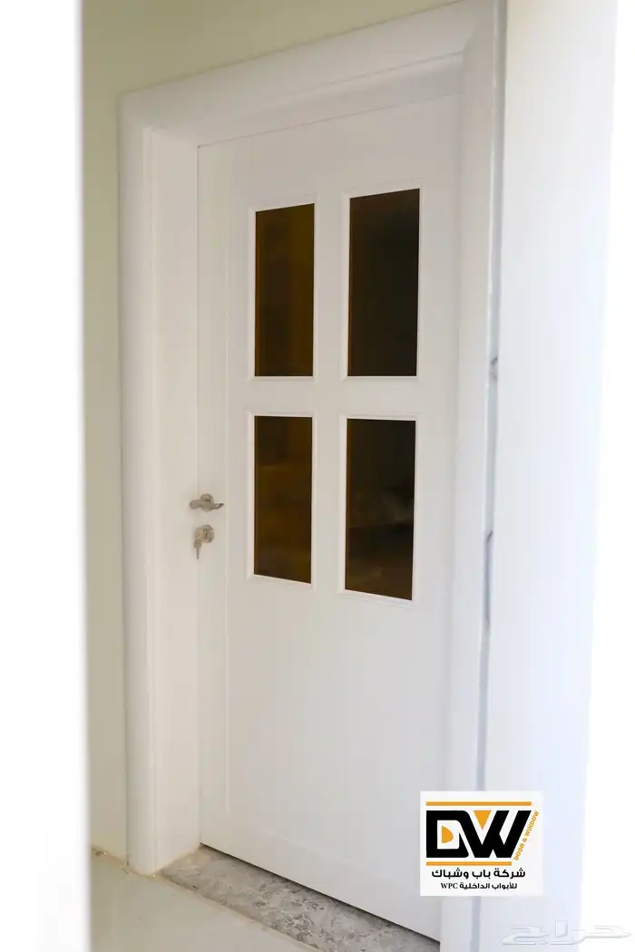 أبواب WPC الداخلية شركة باب وشباك للأبواب الداخلية 5