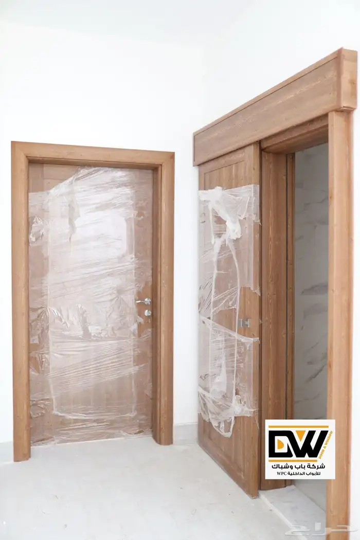 أبواب WPC الداخلية شركة باب وشباك للأبواب الداخلية 6