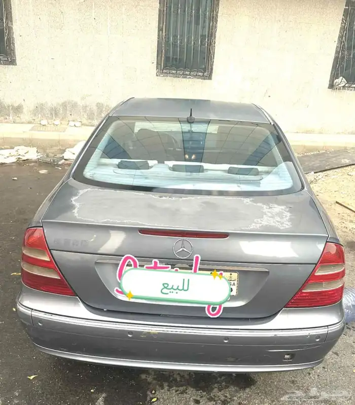 مرسيدس e240 موديل 2004استماره جديد فحص منتهى 6سلند 2