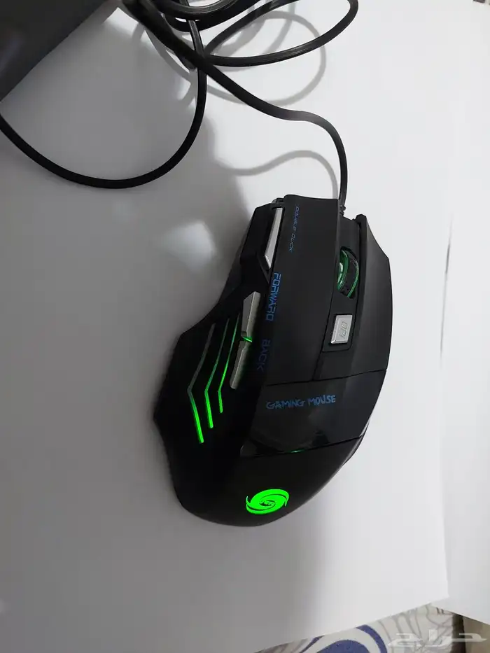 ماوس قيمنق سلكي نظيف جدا وشغال وسريع 2