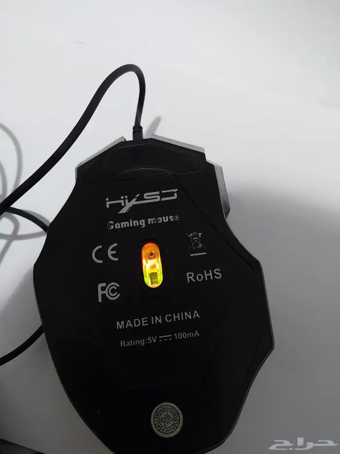 ماوس قيمنق سلكي نظيف جدا وشغال وسريع 5