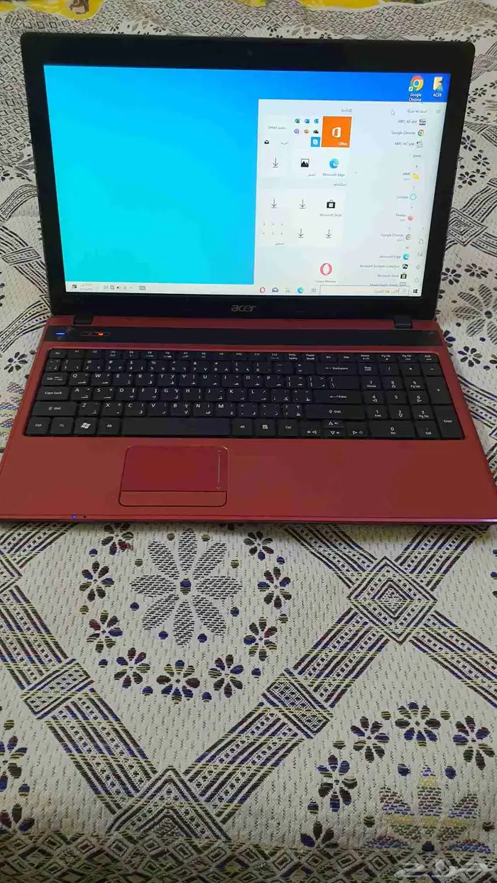 لاب توب ايسر بمعالج كور 2 نظيف 9