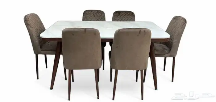 طاولات طعام رخام جودة عالية وقوية تتحمل الاوزان 2