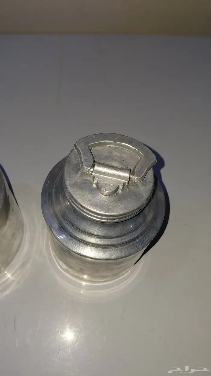 سطل سمن العدد 3 الباقية المتوجدة 2 نحاس وحدة استيل هندي 3