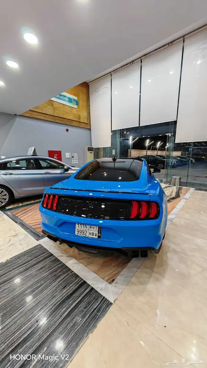 فورد موستنق 2022 8 سلندر خليجي ممشى قليل 2