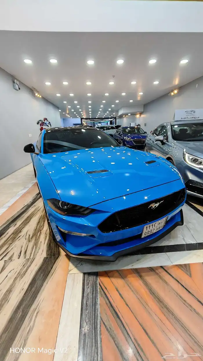 فورد موستنق 2022 8 سلندر خليجي ممشى قليل 1