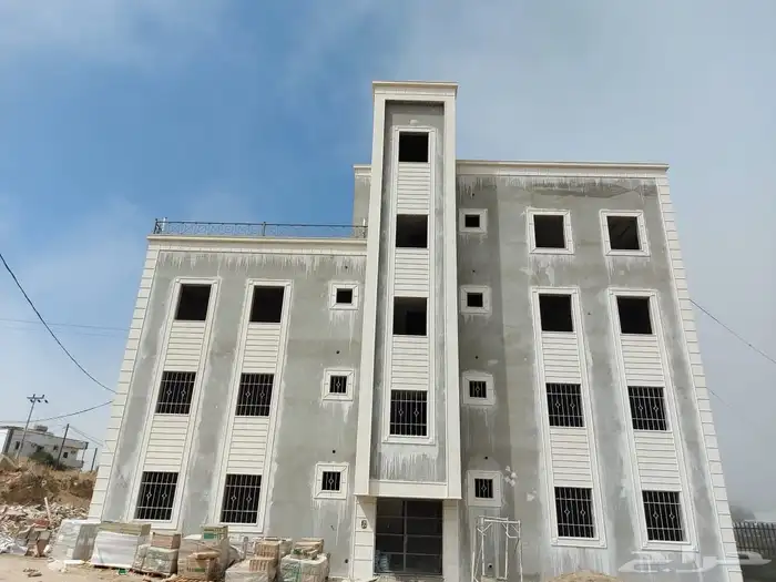 ديكورات خارجيه سمنت البيض وبطحا الرياض لياسه 7