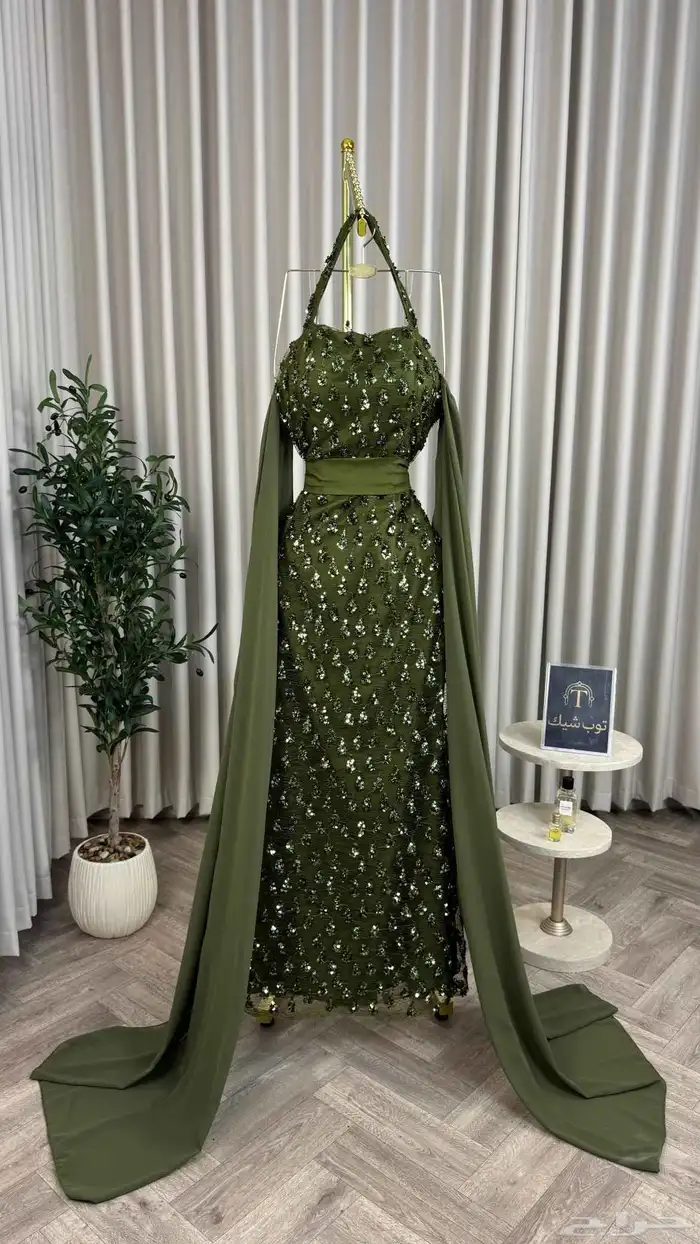 فستان مناسبات شتوي وصيفي نشحن لكافه مدن المملكة 48