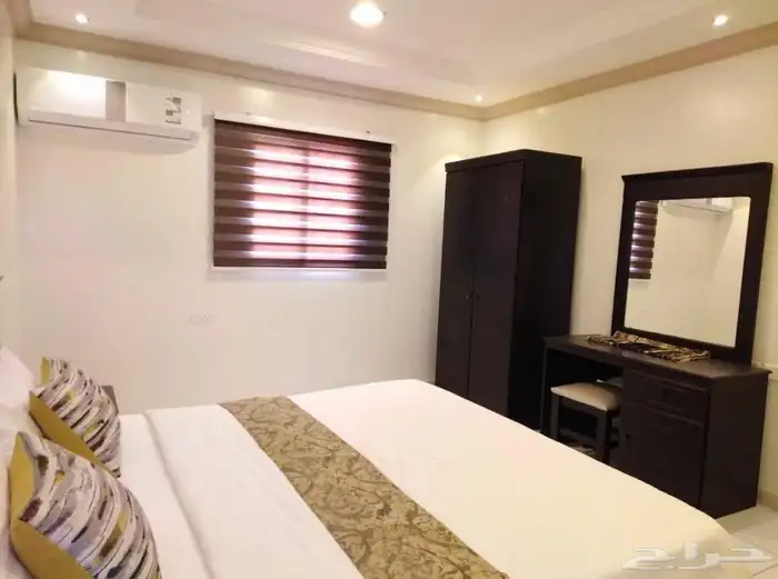 شقة غرفة   غرفة وصالة مؤثثة للايجار الشهري 2