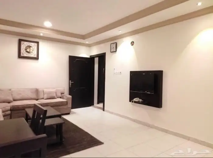 شقة غرفة   غرفة وصالة مؤثثة للايجار الشهري 5