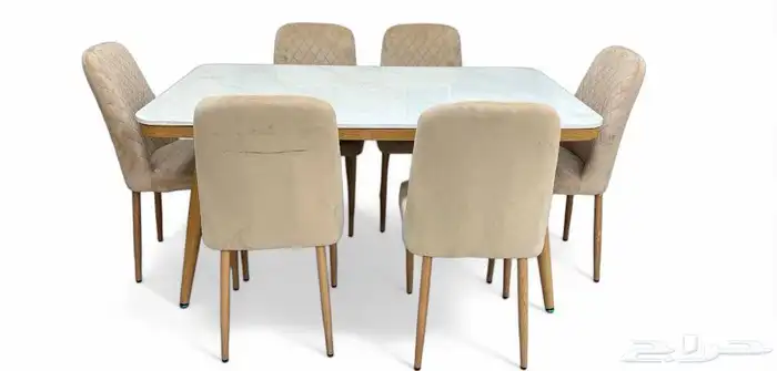 طاولات طعام رخام جودة عالية وقوية تتحمل الاوزان 1