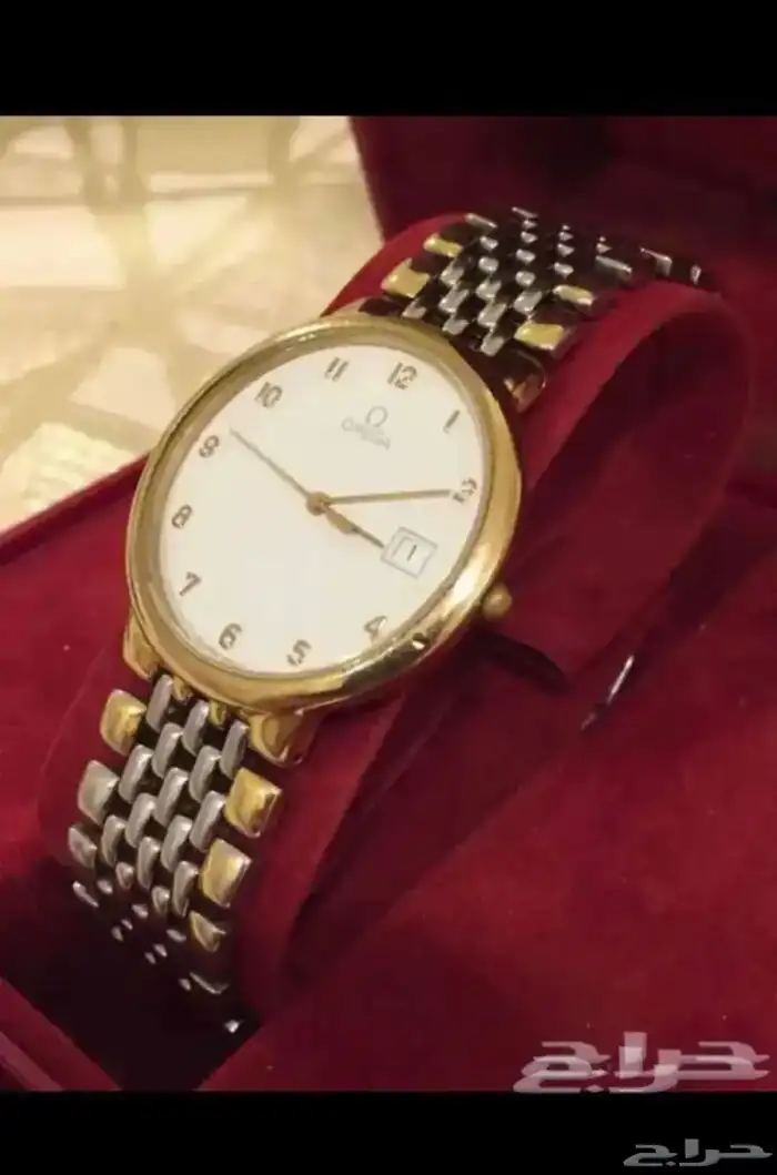 ساعات ماركة شهيره ( اوميقا الاصليه ) فضيه وذهبيه 2