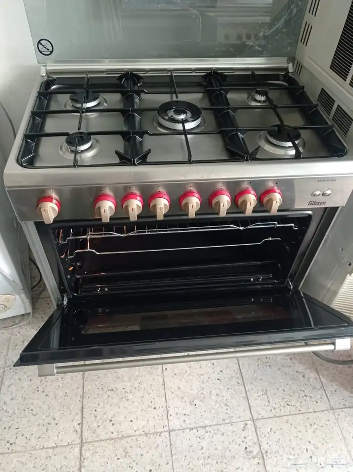 فرن جبسون ايطالي شغل اشعال ذاتي وشوايه ولمبه وكل شيء 1