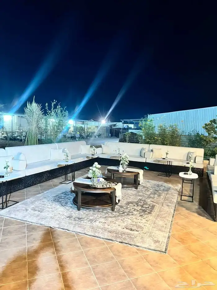 تاجير طاولت وكراسي ومداخل وكنب تنسيق حفلات مباشرين 8