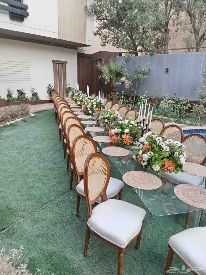 تاجير كراسي وطاولات 0